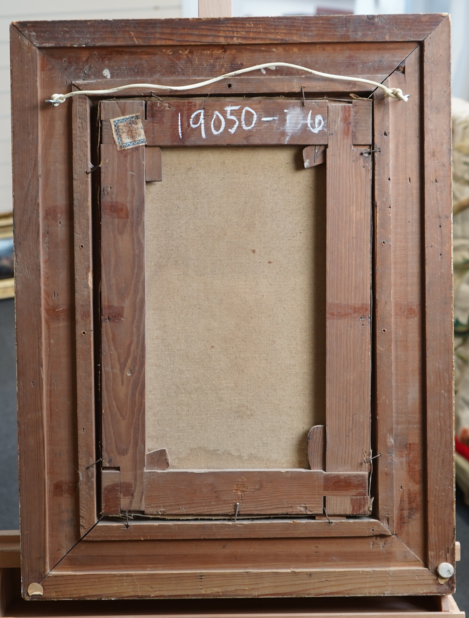 Spanish School, 20th century, Study of a traditional guitarist